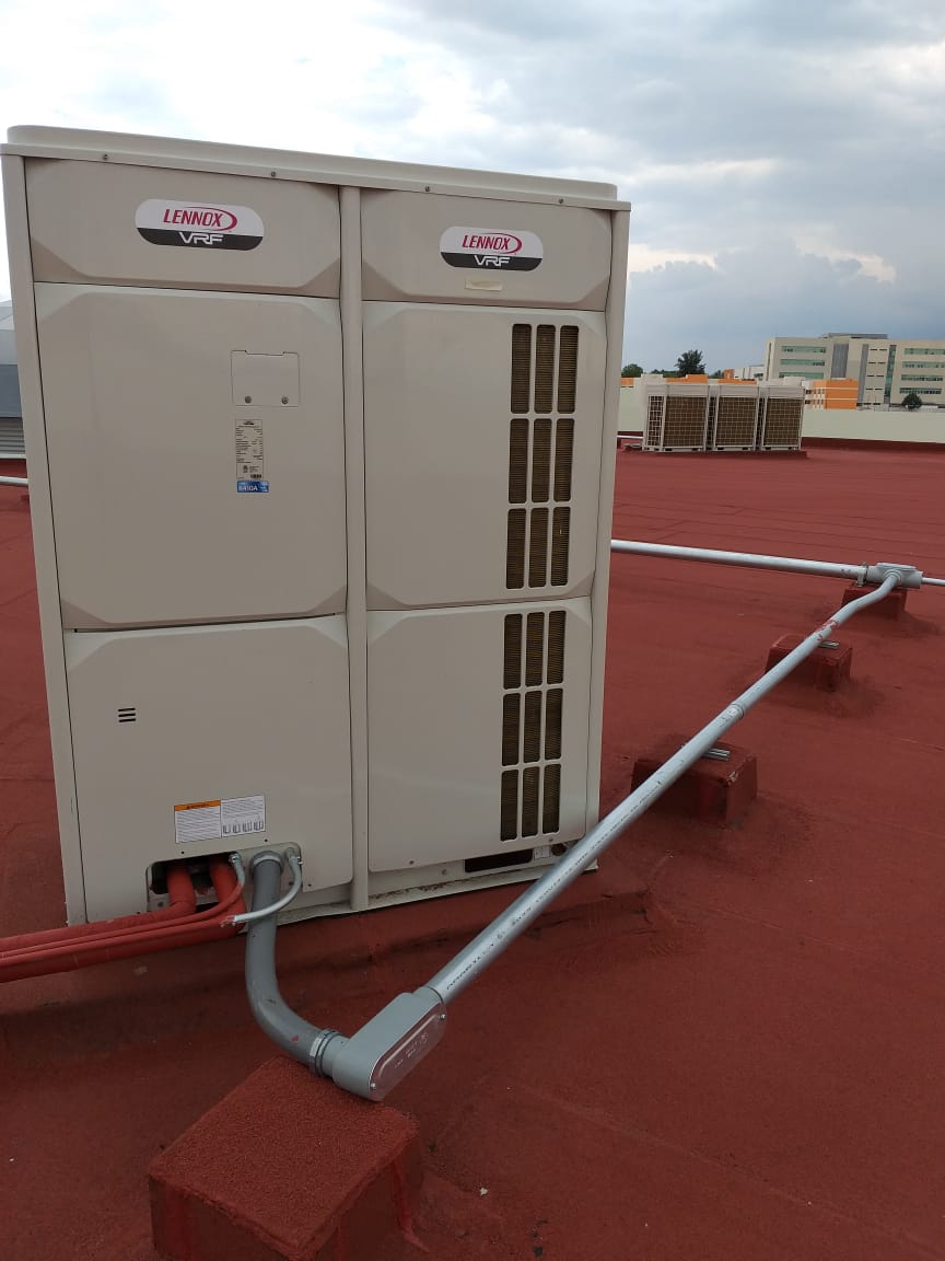 vrf marca lennox en negocio
